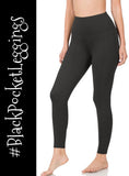 Black Pocket Leggings