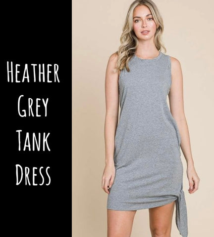 Heather Grey Tank Dress