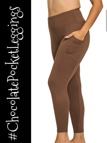 Chocolate Pocket Leggings