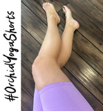 Orchid Yoga Shorts - S, M