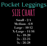 Burgundy Pocket Leggings