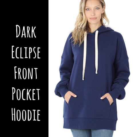 Dark Eclipse Front Pocket Hoodie