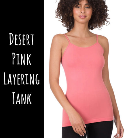 Desert Pink Layering Tank