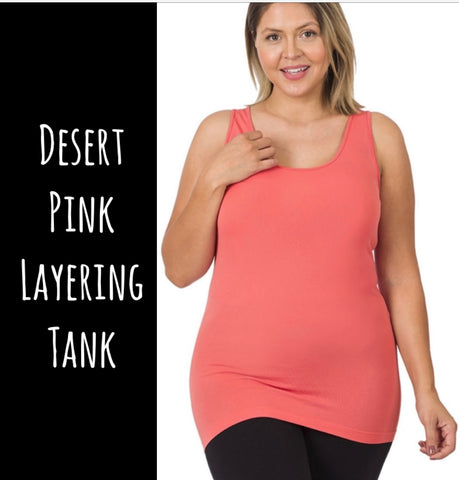 Desert Pink Layering Tank