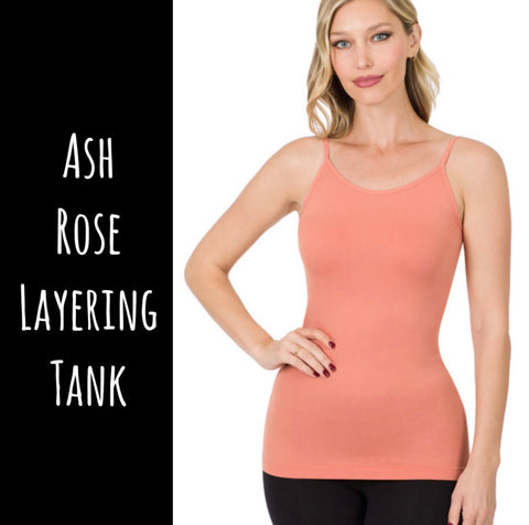 Ash Rose Layering Tank