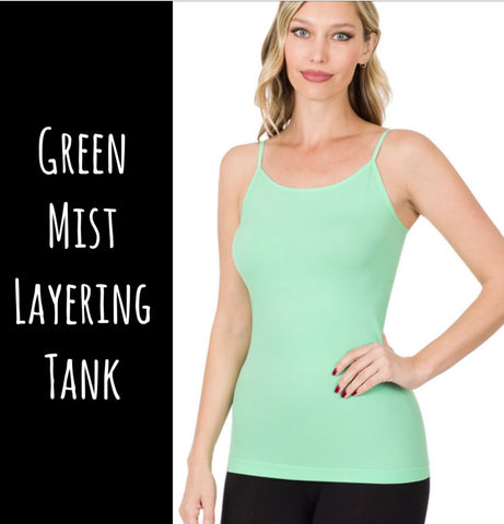 Green Mist Layering Tank