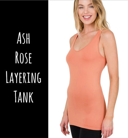 Ash Rose Layering Tank