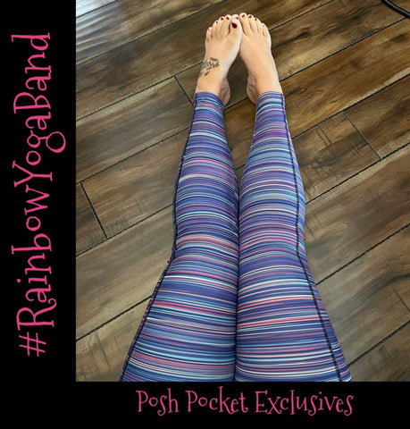 Rainbow Yoga Band - Posh Pocket Exclusives - Ladies 20-24