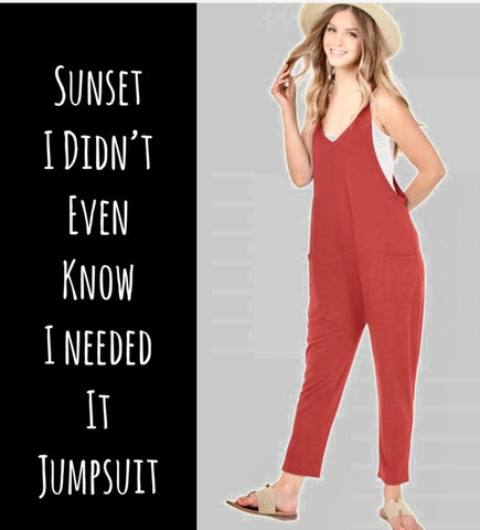 Sunset I Didn’t Even Know I Needed It Romper