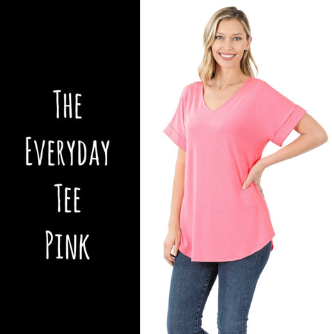 The Everyday Tee Pink