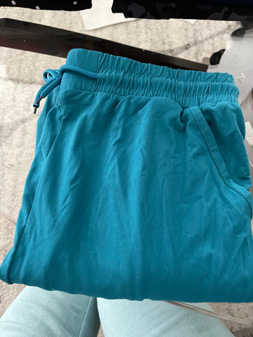 #81 teal joggers 1x